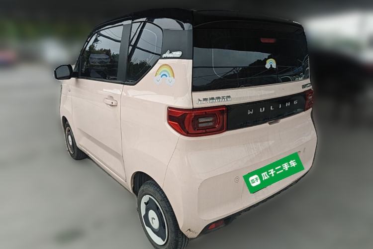 Used Wuling Hongguang MINIEV 2022 Macaron Premium Model – Lithium Iron Phosphate Rear Left 45 Deg