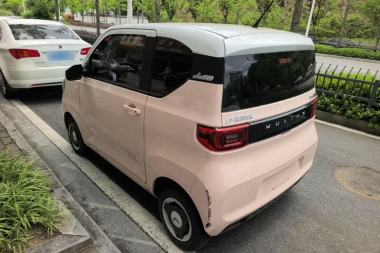 Used Wuling Hongguang MINIEV 2022 Macaron Premium Model – Lithium Iron Phosphate Rear Left 45 Deg