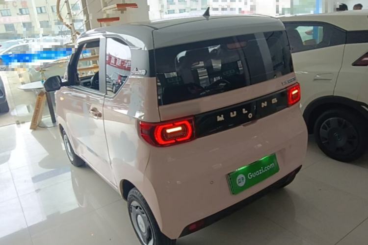 Used Wuling Hongguang MINIEV 2022 Macaron Premium Model – Lithium Ternary Battery Rear Left 45 Deg