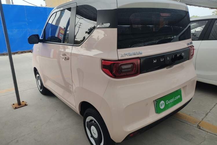 Used Wuling Hongguang MINIEV 2022 Macaron Premium Model – Lithium Iron Phosphate Rear Left 45 Deg