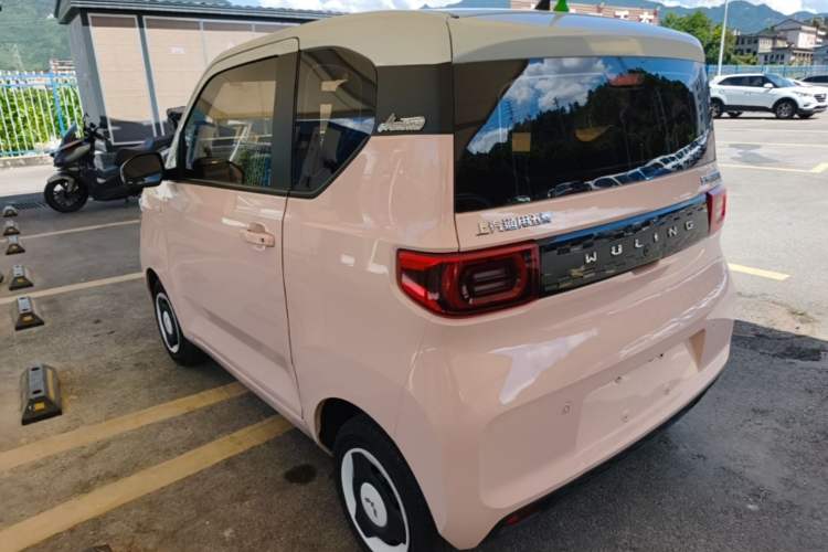 Used Wuling Hongguang MINIEV 2022 Macaron Premium Model – Lithium Iron Phosphate Rear Left 45 Deg