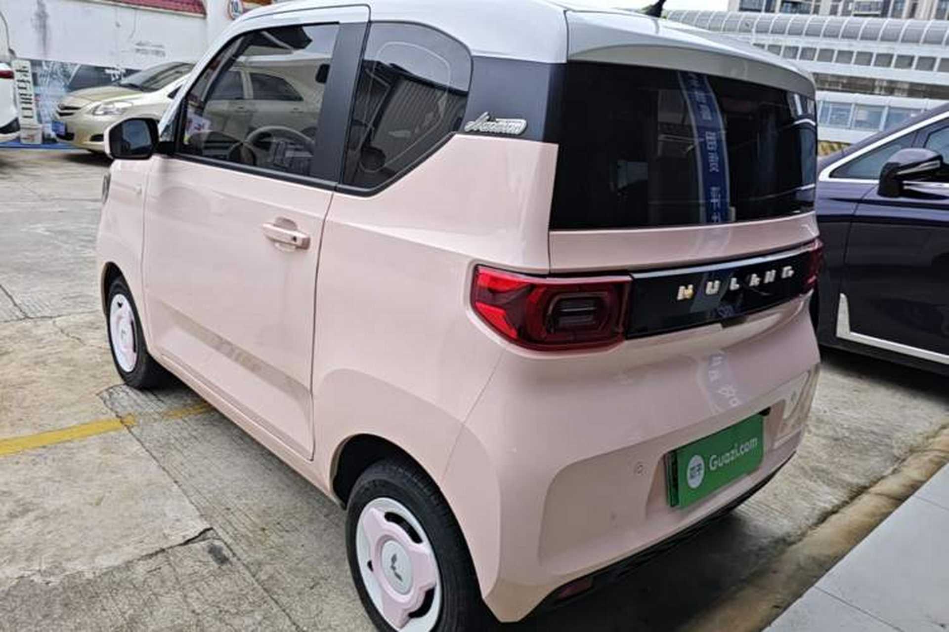 Used Wuling Hongguang MINIEV 2022 Macaron Premium Model – Lithium Iron Phosphate Rear Left 45 Deg