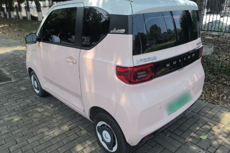 Used Wuling Hongguang MINIEV 2022 Macaron Fashion Edition Lithium-Nickel-Cobalt-Alpha-oxide Rear Left 45 Deg