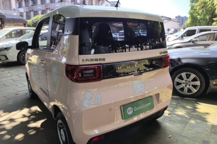 Used Wuling Hongguang MINIEV 2022 Macaron Premium Model – Lithium Iron Phosphate Rear Left 45 Deg