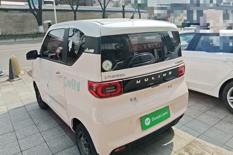 Used Wuling Hongguang MINIEV 2022 Macaron Fashion Model Lithium Iron Phosphate Rear Left 45 Deg