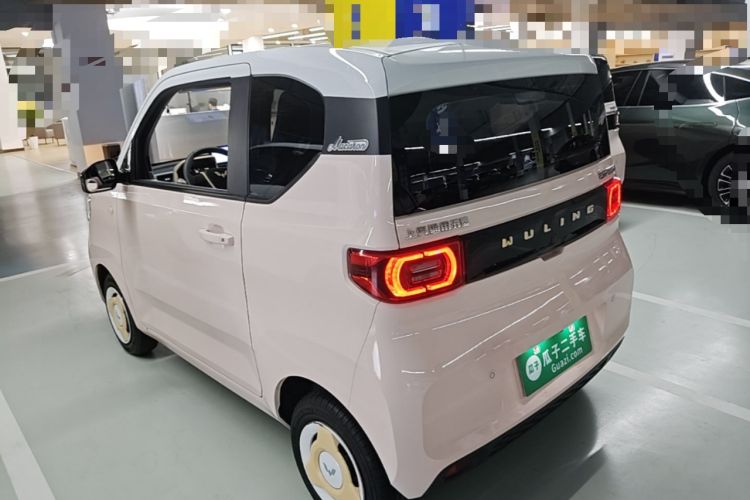 Used Wuling Hongguang MINIEV 2022 Macaron Premium Model – Lithium Ternary Battery Rear Left 45 Deg