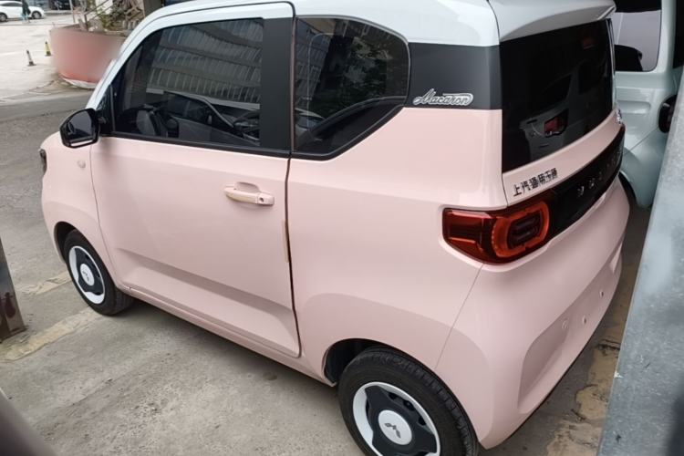 Used Wuling Hongguang MINIEV 2022 Macaron Fashion Model Lithium Iron Phosphate Rear Left 45 Deg