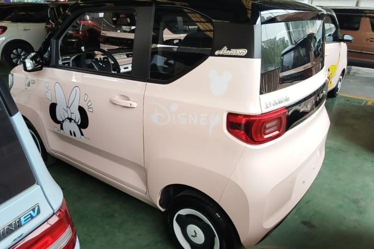 Used Wuling Hongguang MINIEV 2022 Macaron Fashion Model Lithium Iron Phosphate Rear Left 45 Deg