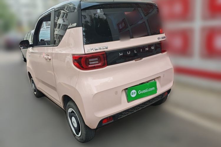 Used Wuling Hongguang MINIEV 2022 Macaron Fashion Edition Lithium-Nickel-Cobalt-Alpha-oxide Rear Left 45 Deg
