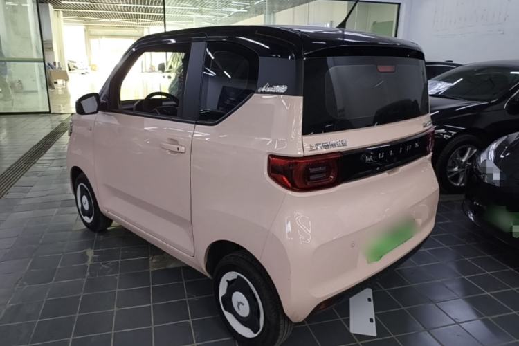 Used Wuling Hongguang MINIEV 2022 Macaron Premium Model – Lithium Ternary Battery Rear Left 45 Deg