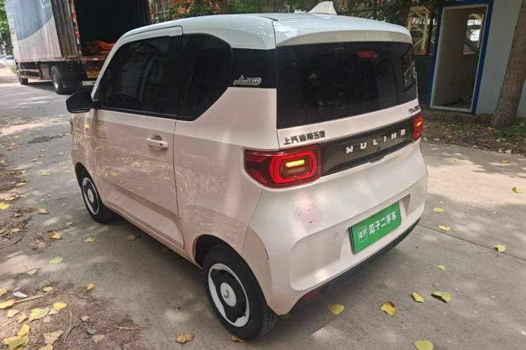 Used Wuling Hongguang MINIEV 2022 Macaron Premium Model – Lithium Iron Phosphate Rear Left 45 Deg