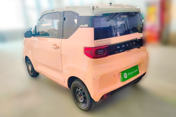 Used Wuling Hongguang MINIEV 2022 Macaron Fashion Model Lithium Iron Phosphate Rear Left 45 Deg