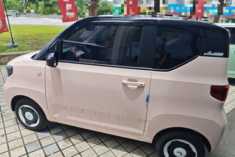 Used Wuling Hongguang MINIEV 2022 Macaron Fashion Model Lithium Iron Phosphate Rear Left 45 Deg