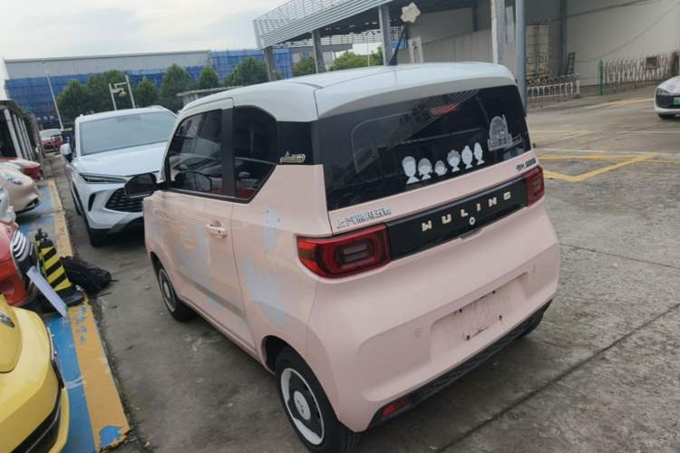 Used Wuling Hongguang MINIEV 2022 Macaron Premium Model – Lithium Iron Phosphate Rear Left 45 Deg
