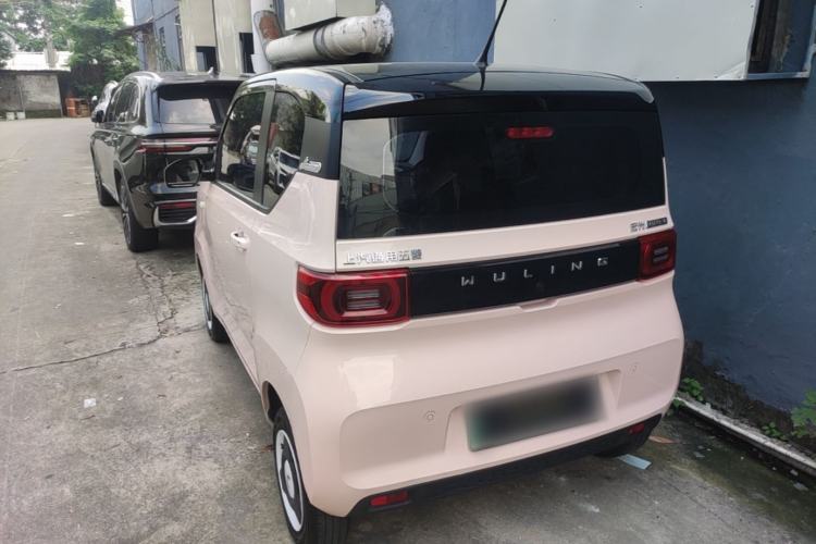 Used Wuling Hongguang MINIEV 2022 Macaron Premium Model – Lithium Iron Phosphate Rear Left 45 Deg
