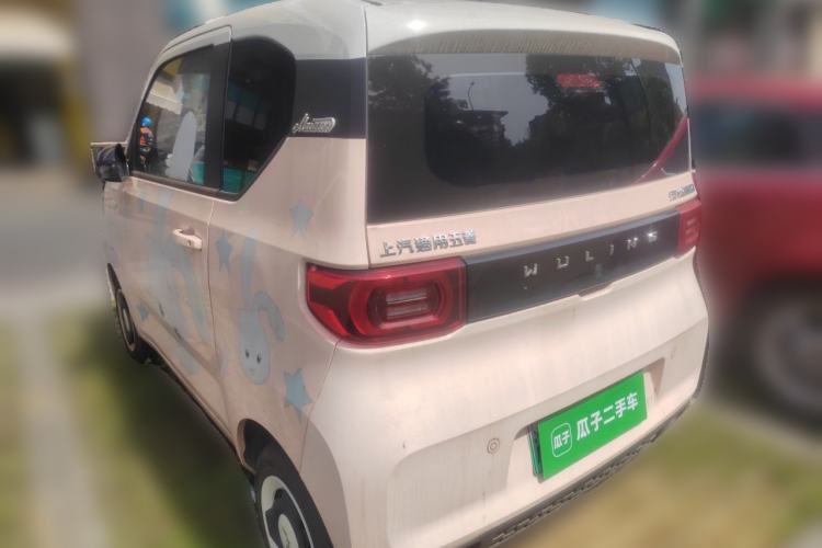 Used Wuling Hongguang MINIEV 2022 Macaron Premium Model – Lithium Iron Phosphate Rear Left 45 Deg