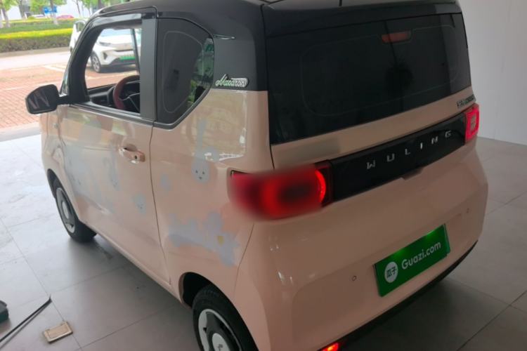 Used Wuling Hongguang MINIEV 2022 Macaron Premium Model – Lithium Iron Phosphate Rear Left 45 Deg