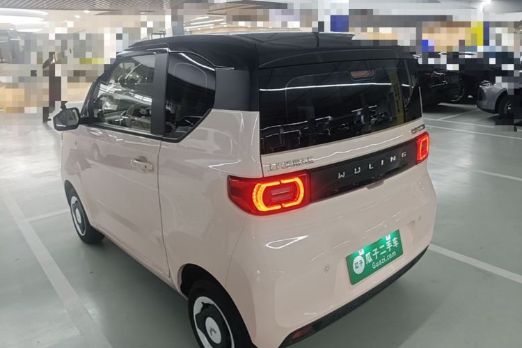 Used Wuling Hongguang MINIEV 2022 Macaron Premium Model – Lithium Iron Phosphate Rear Left 45 Deg