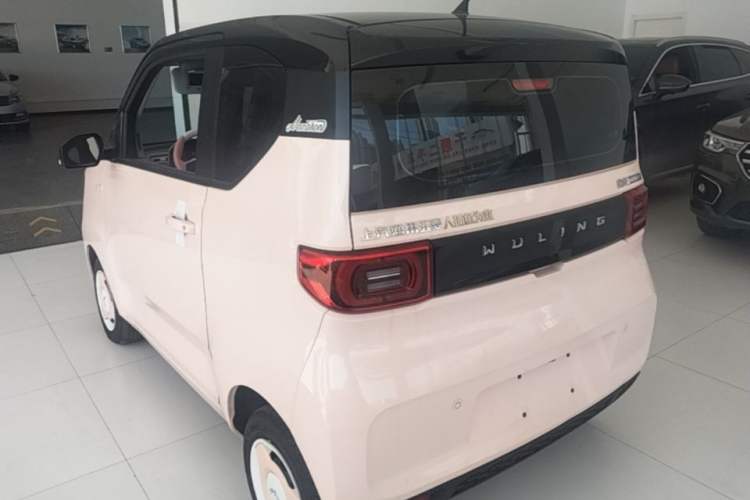 Used Wuling Hongguang MINIEV 2022 Macaron Premium Model – Lithium Iron Phosphate Rear Left 45 Deg