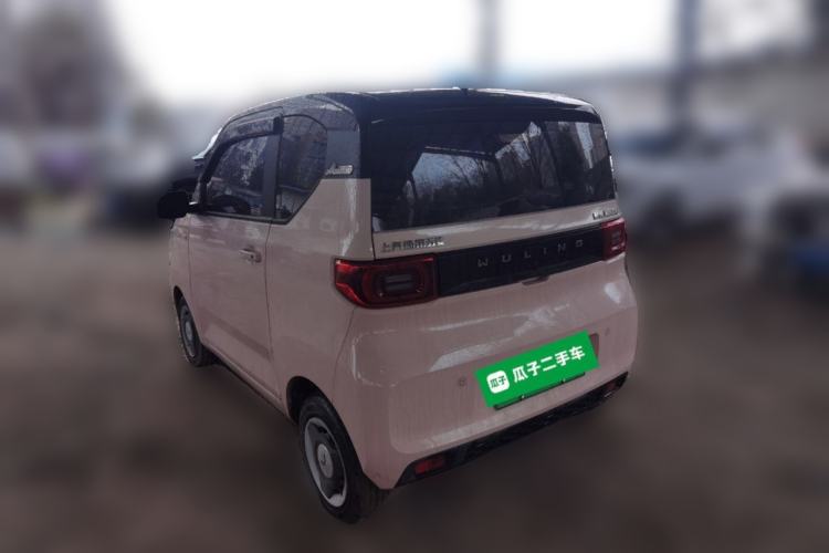Used Wuling Hongguang MINIEV 2022 Macaron Fashion Model Lithium Iron Phosphate Rear Left 45 Deg
