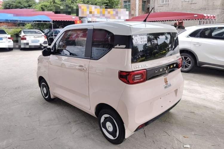 Used Wuling Hongguang MINIEV 2022 Macaron Premium Model – Lithium Iron Phosphate Rear Left 45 Deg