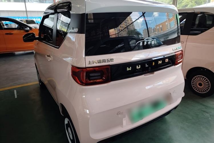 Used Wuling Hongguang MINIEV 2022 Macaron Premium Model – Lithium Ternary Battery Rear Left 45 Deg