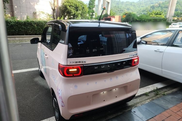 Used Wuling Hongguang MINIEV 2022 Macaron Premium Model – Lithium Iron Phosphate Rear Left 45 Deg