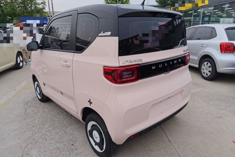 Used Wuling Hongguang MINIEV 2022 Macaron Premium Model – Lithium Ternary Battery Rear Left 45 Deg
