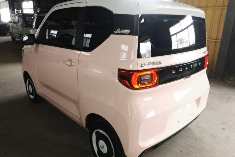 Used Wuling Hongguang MINIEV 2022 Macaron Premium Model – Lithium Iron Phosphate Rear Left 45 Deg