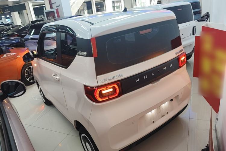 Used Wuling Hongguang MINIEV 2022 Macaron Premium Model – Lithium Iron Phosphate Rear Left 45 Deg