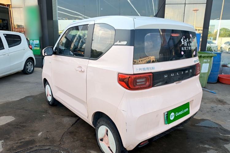 Used Wuling Hongguang MINIEV 2022 Macaron Premium Model – Lithium Iron Phosphate Rear Left 45 Deg