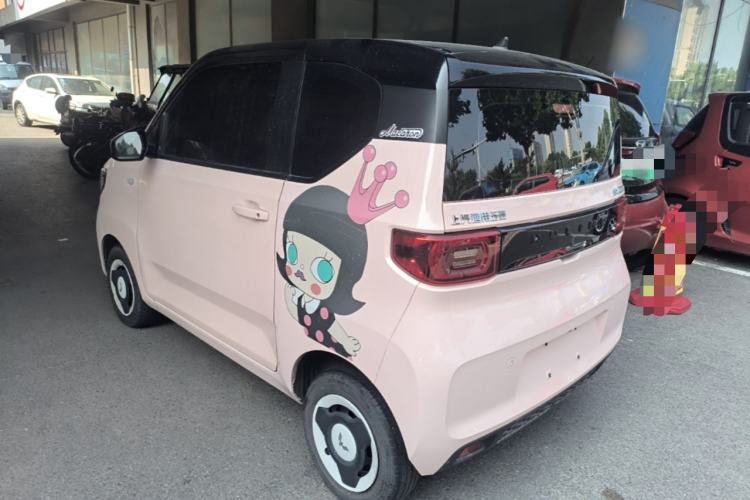 Used Wuling Hongguang MINIEV 2022 Macaron Premium Model – Lithium Ternary Battery Rear Left 45 Deg