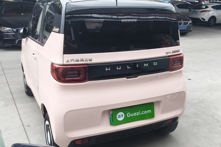 Used Wuling Hongguang MINIEV 2022 Macaron Fashion Model Lithium Iron Phosphate Rear Left 45 Deg