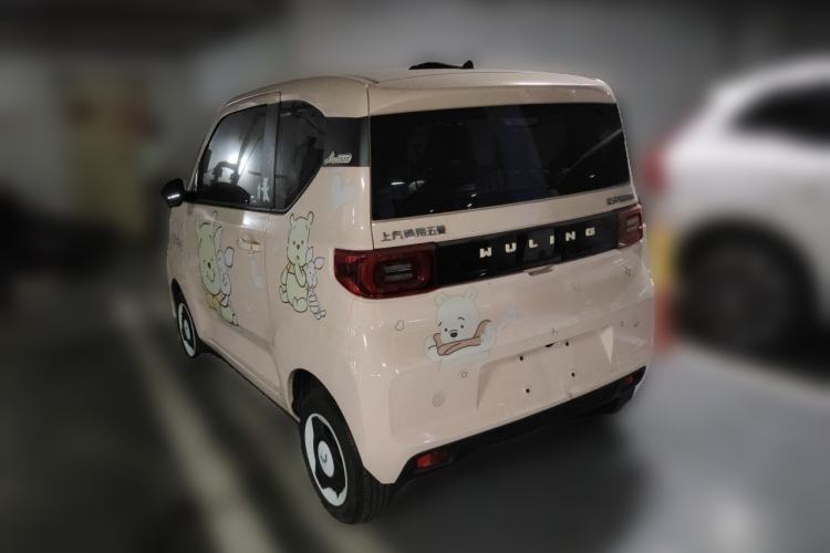 Used Wuling Hongguang MINIEV 2022 Macaron Fashion Edition Lithium-Nickel-Cobalt-Alpha-oxide Rear Left 45 Deg