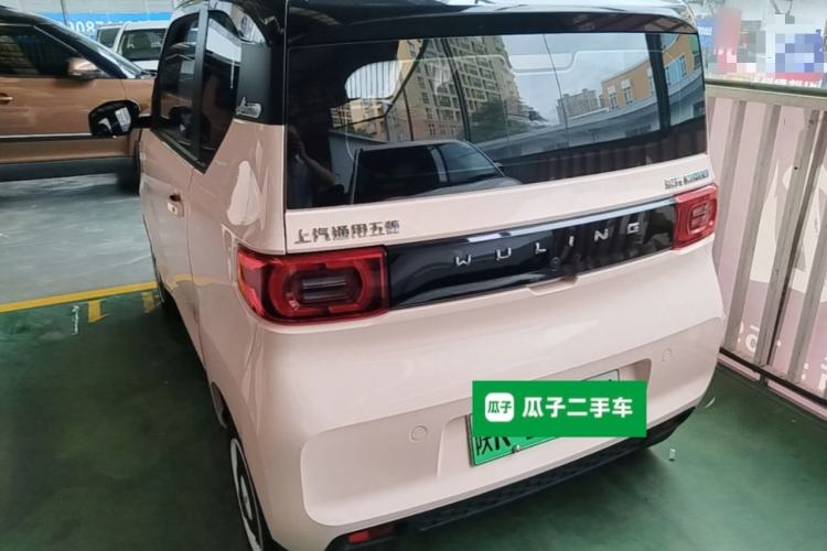 Used Wuling Hongguang MINIEV 2022 Macaron Premium Model – Lithium Ternary Battery Rear Left 45 Deg