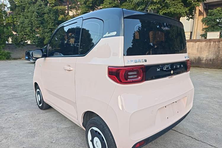 Used Wuling Hongguang MINIEV 2022 Macaron Premium Model – Lithium Iron Phosphate Rear Left 45 Deg