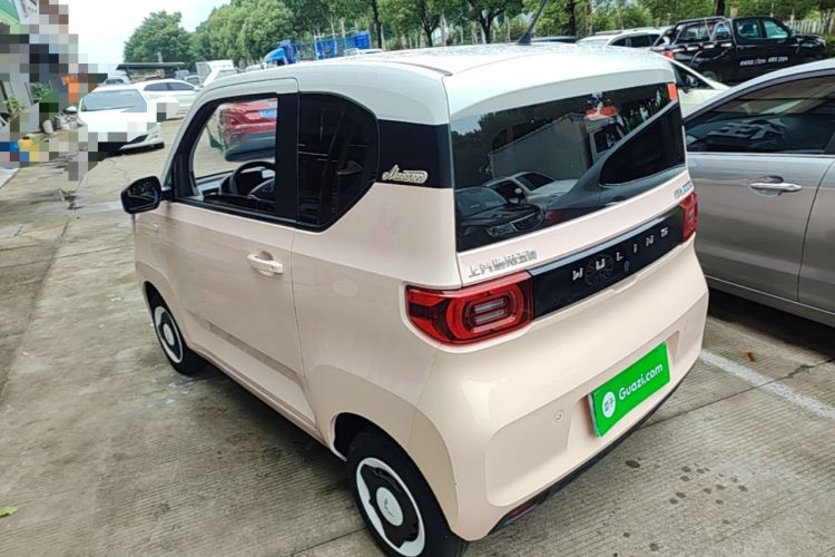 Used Wuling Hongguang MINIEV 2022 Macaron Premium Model – Lithium Ternary Battery Rear Left 45 Deg