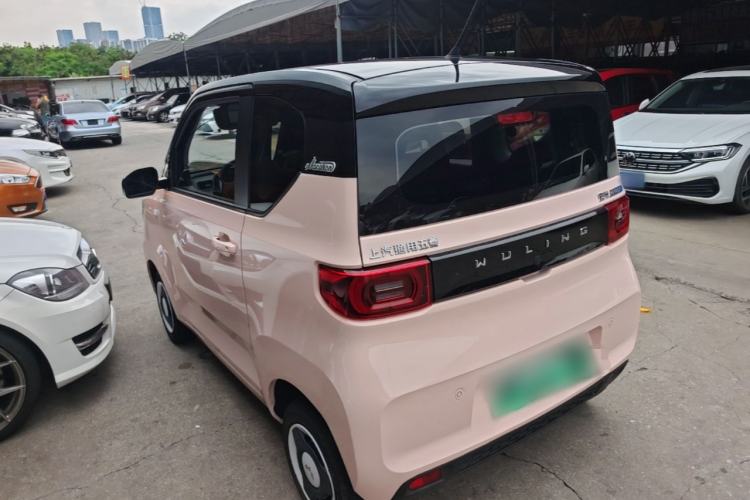 Used Wuling Hongguang MINIEV 2022 Macaron Fashion Edition Lithium-Nickel-Cobalt-Alpha-oxide Rear Left 45 Deg