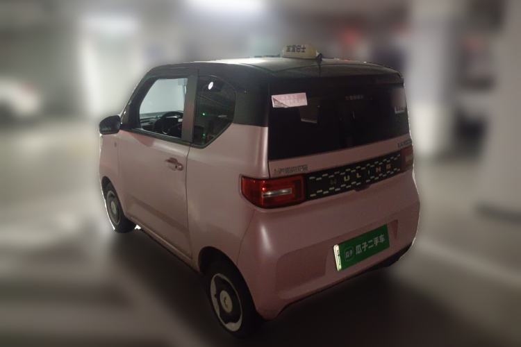 Used Wuling Hongguang MINIEV 2022 Macaron Fashion Model Lithium Iron Phosphate Rear Left 45 Deg