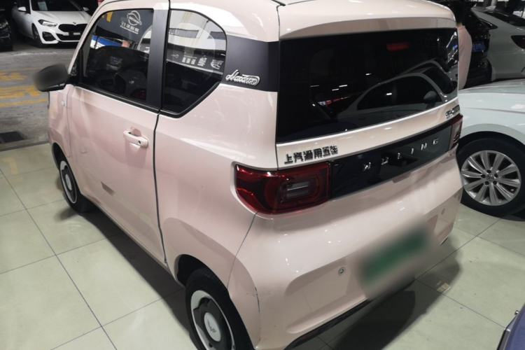 Used Wuling Hongguang MINIEV 2022 Macaron Premium Model – Lithium Ternary Battery Rear Left 45 Deg