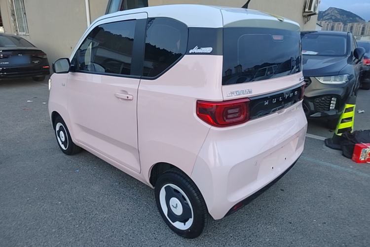 Used Wuling Hongguang MINIEV 2022 Macaron Premium Model – Lithium Ternary Battery Rear Left 45 Deg