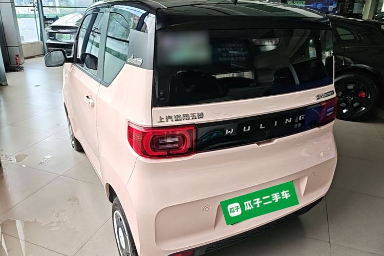 Used Wuling Hongguang MINIEV 2022 Macaron Fashion Edition Lithium-Nickel-Cobalt-Alpha-oxide Rear Left 45 Deg