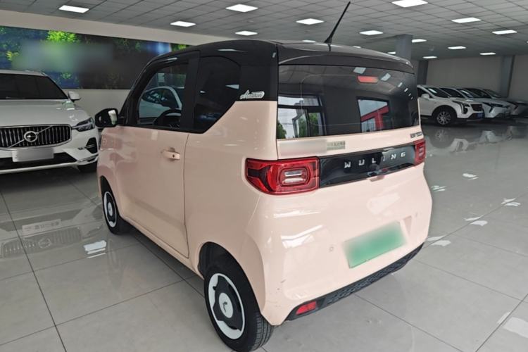 Used Wuling Hongguang MINIEV 2022 Macaron Fashion Model Lithium Iron Phosphate Rear Left 45 Deg