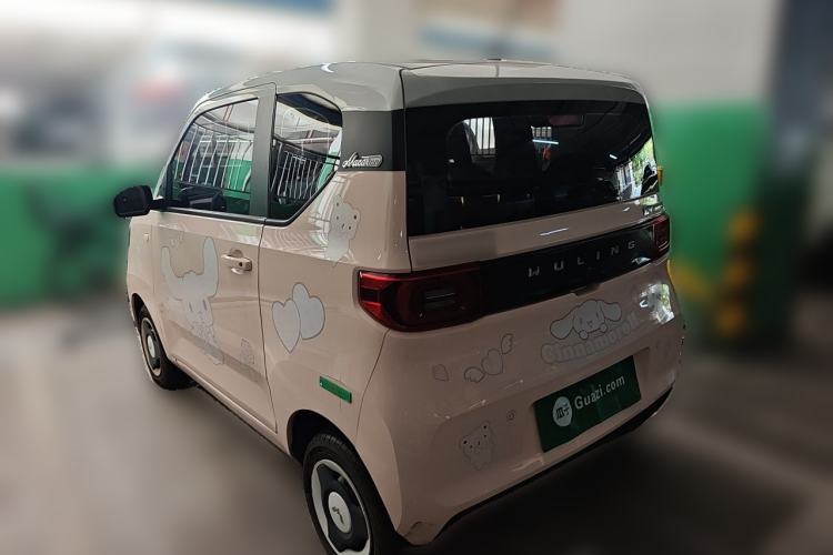 Used Wuling Hongguang MINIEV 2022 Macaron Fashion Edition Lithium-Nickel-Cobalt-Alpha-oxide Rear Left 45 Deg