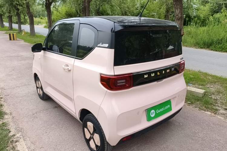 Used Wuling Hongguang MINIEV 2022 Macaron Premium Model – Lithium Iron Phosphate Rear Left 45 Deg