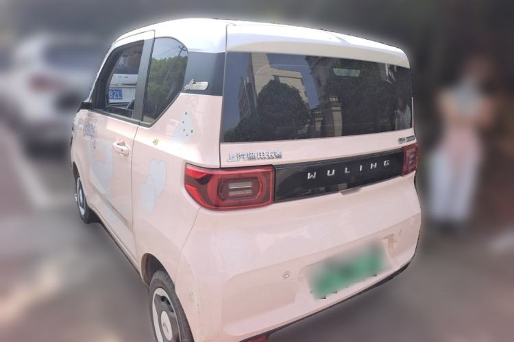 Used Wuling Hongguang MINIEV 2022 Macaron Premium Model – Lithium Iron Phosphate Rear Left 45 Deg