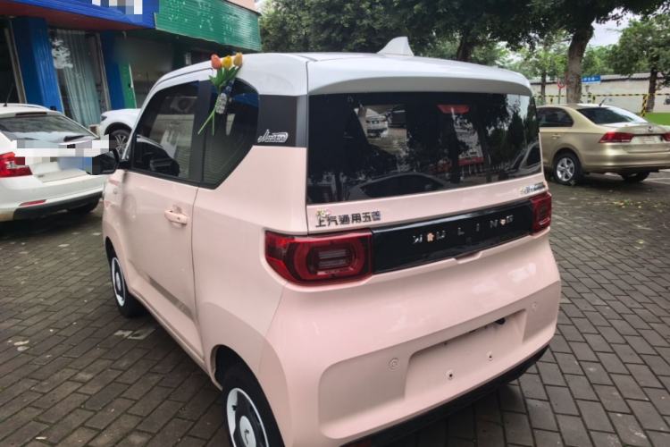 Used Wuling Hongguang MINIEV 2022 Macaron Premium Model – Lithium Iron Phosphate Rear Left 45 Deg