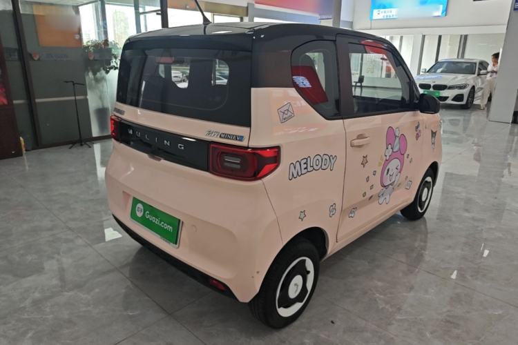 Used Wuling Hongguang MINIEV 2022 Macaron Fashion Model Lithium Iron Phosphate Rear Right 45 Deg