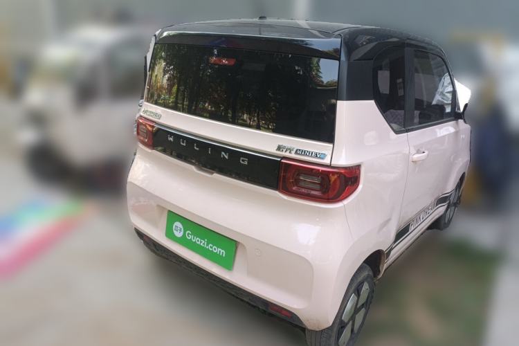 Used Wuling Hongguang MINIEV 2022 Macaron Fashion Model Lithium Iron Phosphate Rear Right 45 Deg