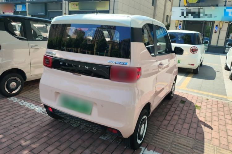 Used Wuling Hongguang MINIEV 2022 Macaron Premium Model – Lithium Ternary Battery Rear Right 45 Deg